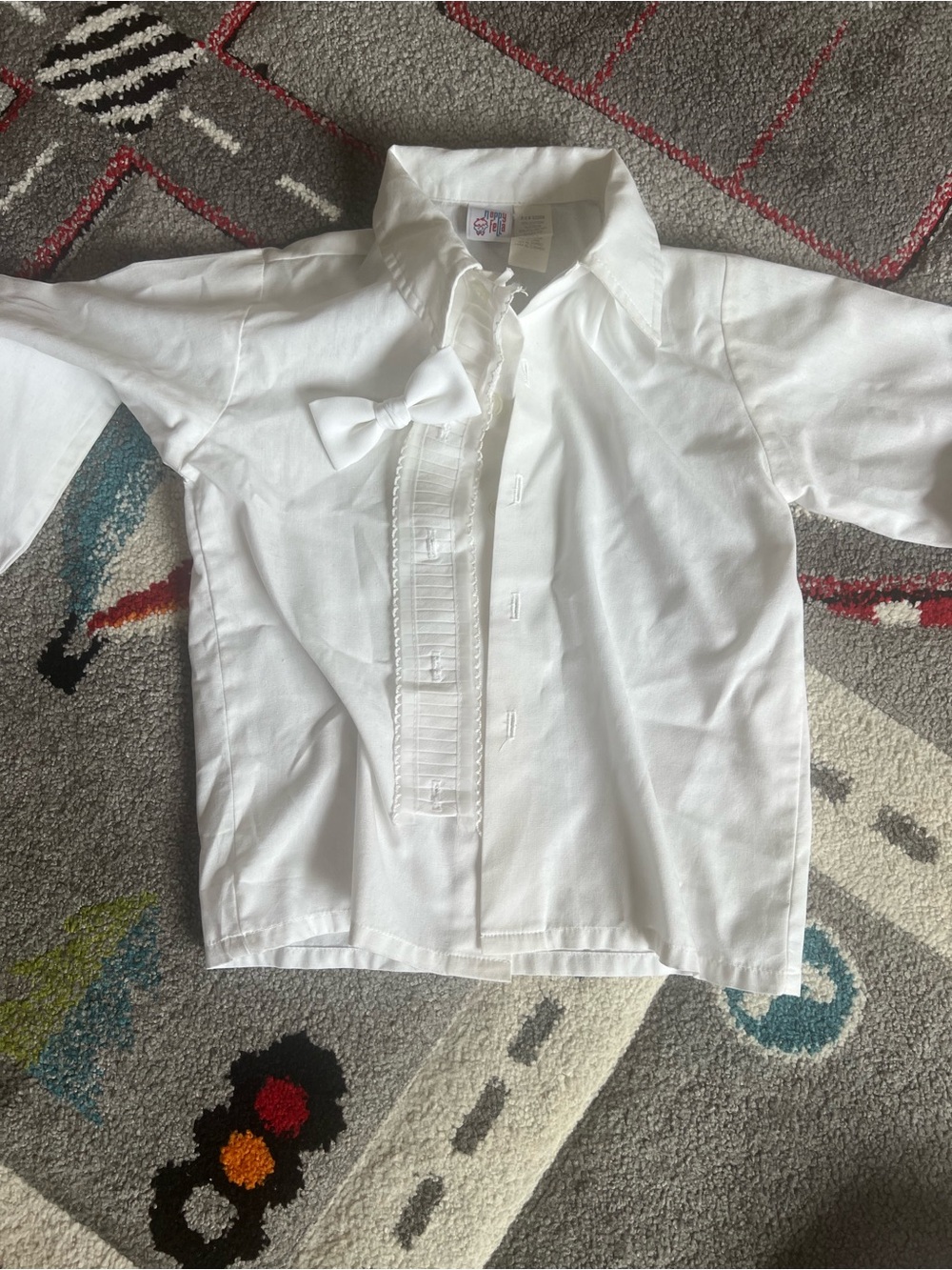 White Boy’s Baptism Shirt, Pants & Vest Set - Size 5 - Picture 5 of 7